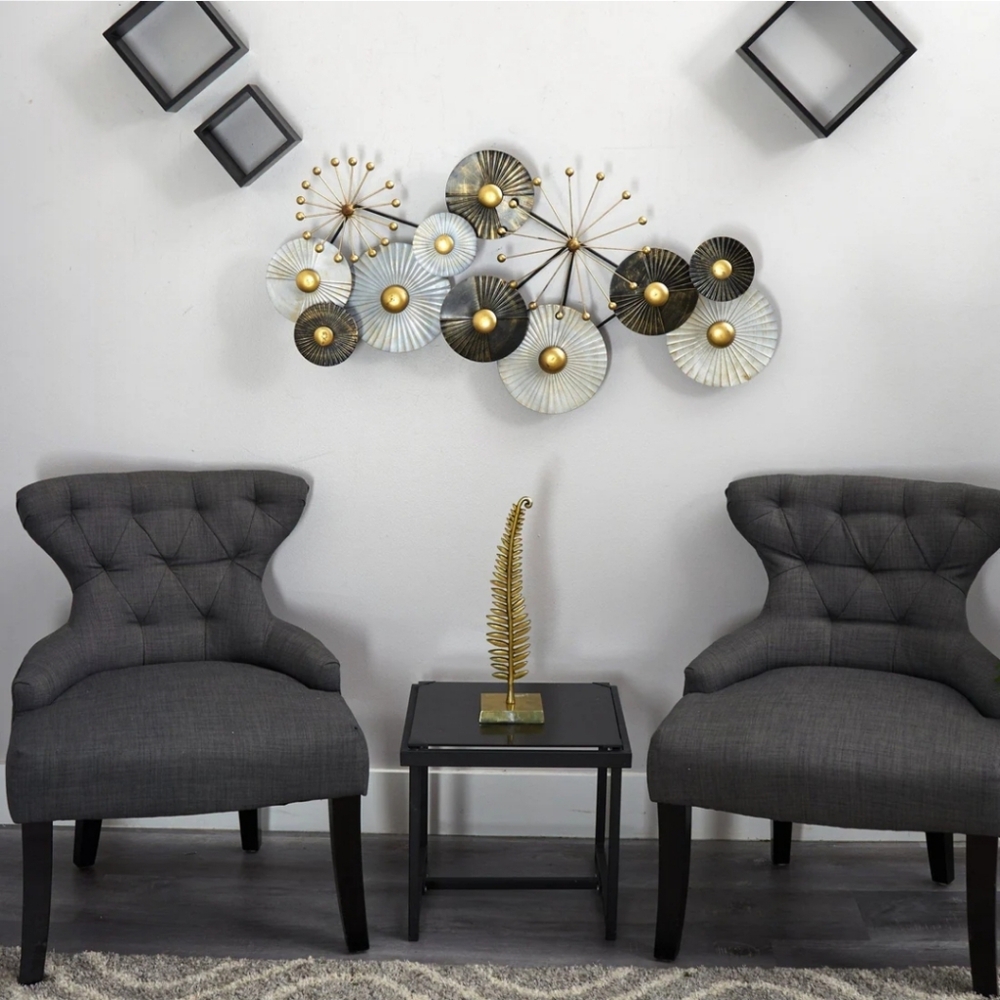 Nearly NaturalUrban Layered Wall Art Decor, 3.5' x 2'